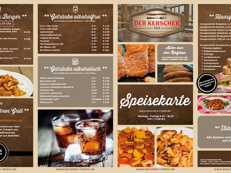 menu 0 of Kerschers Imbiss GmbH