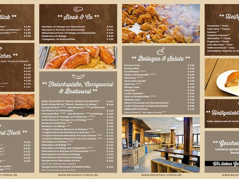 menu 1 of Kerschers Imbiss GmbH