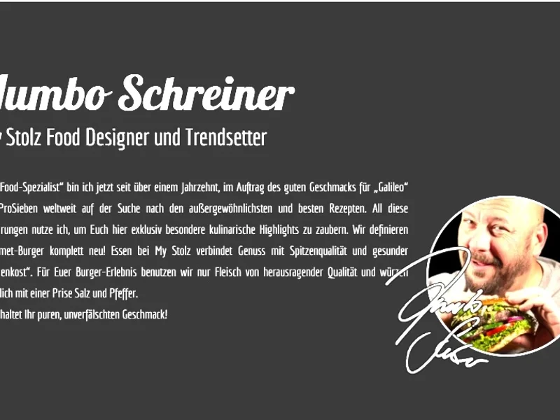 menu 0 of My Stolz The Burger Boss Neuhausen