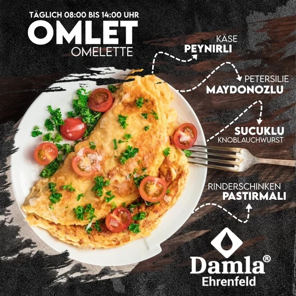 menu 2 of Damla Baklava Ehrenfeld