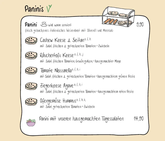 menu 0 of Café Rotkehlchen