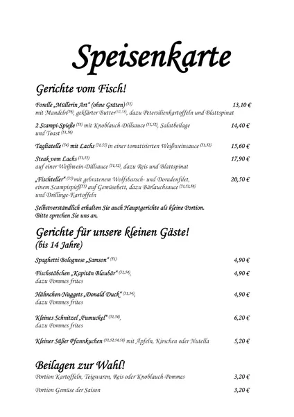 menu 0 of Restaurant Haus Reichwein Inhaber Joel Machado und