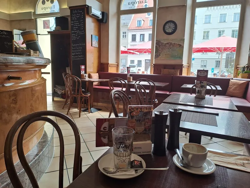 menu 2 of Caffe Europa