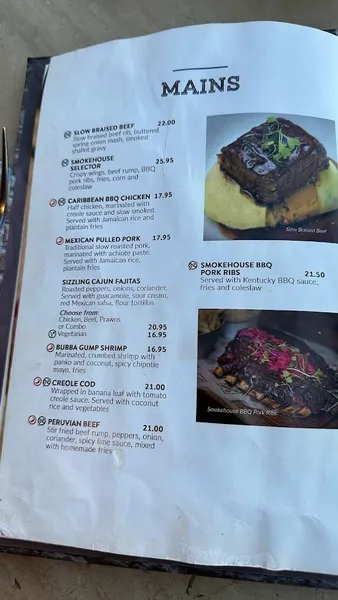 menu 2 of Jacks Smokehouse