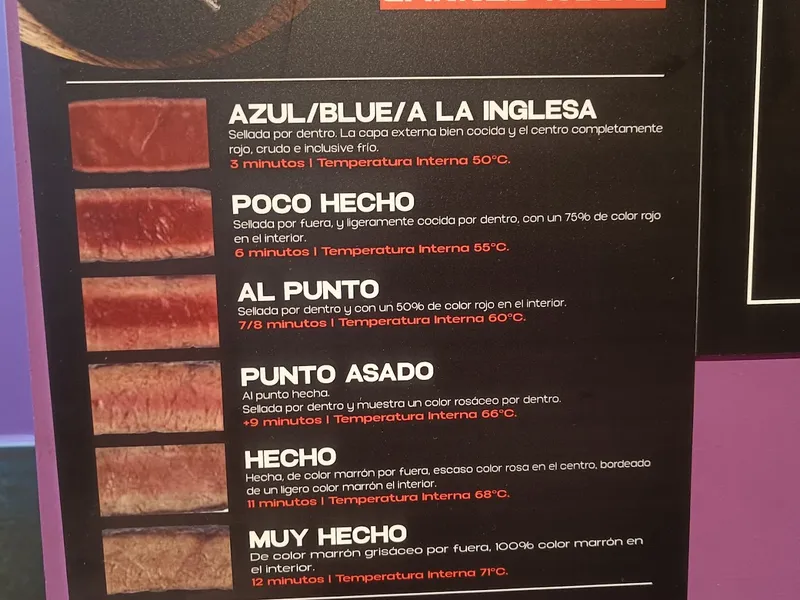 menu 0 of Restaurante La Pampa (Asador Argentino)