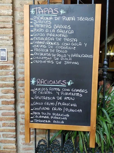 menu 1 of Mesón Jairo