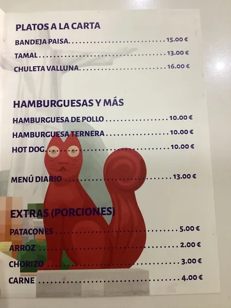 menu 0 of Restaurante Aquí es Cali