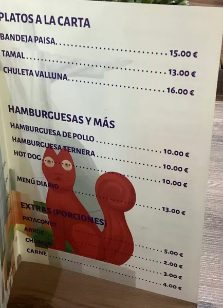 menu 2 of Restaurante Aquí es Cali