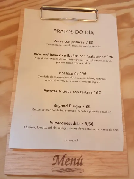 menu 2 of Entre Pedras