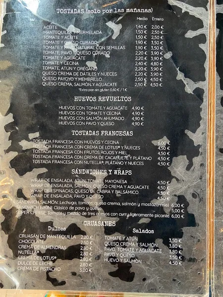 menu 0 of ATYPICA COFFEE