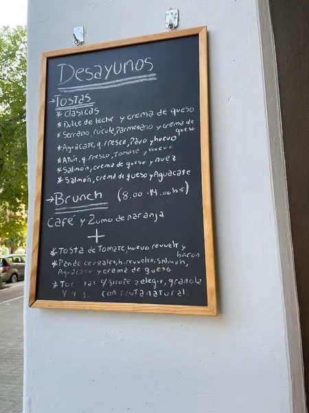 menu 0 of Cafetería Guapas