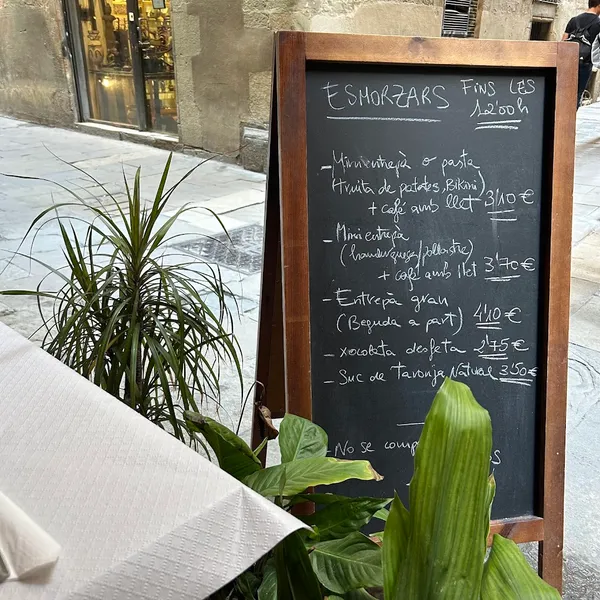 menu 1 of La Cassola Restaurante