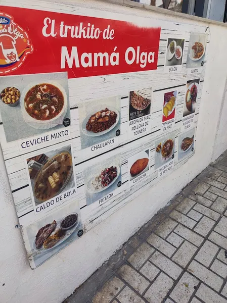menu 1 of El Trukito de Mamá Olga