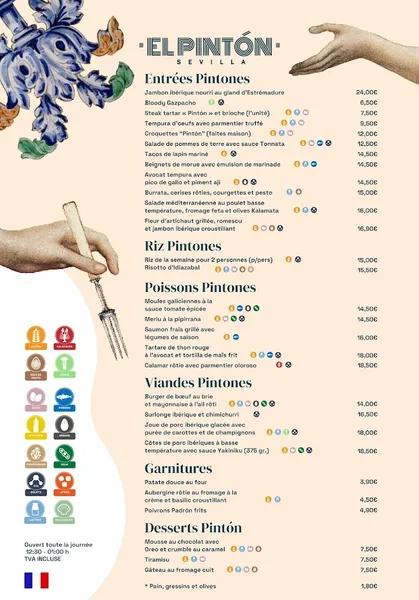 menu 0 of Restaurante El Pintón