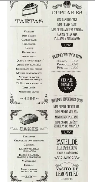 menu 0 of Salón des Fleurs