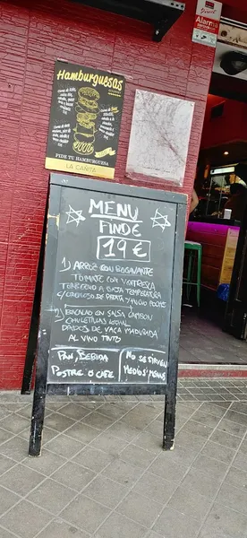 menu 1 of La Cañita