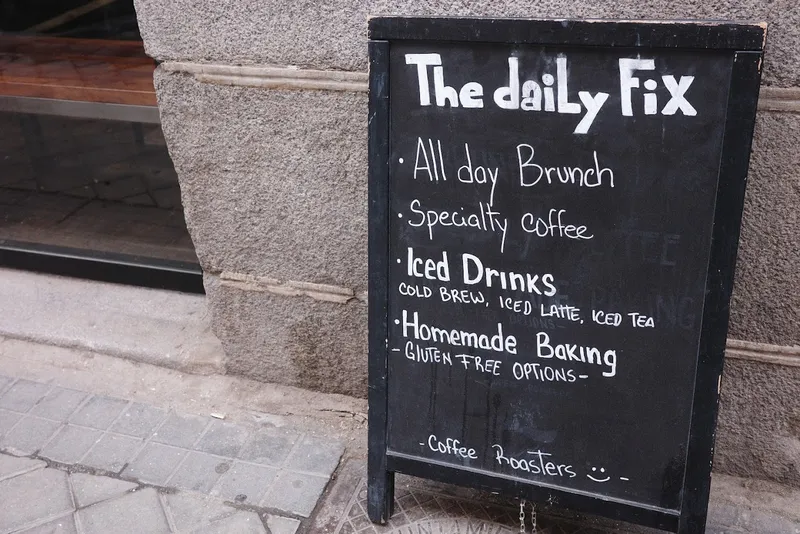 menu 1 of The Fix