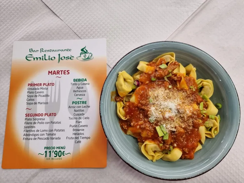 menu 0 of Restaurante Emilio José