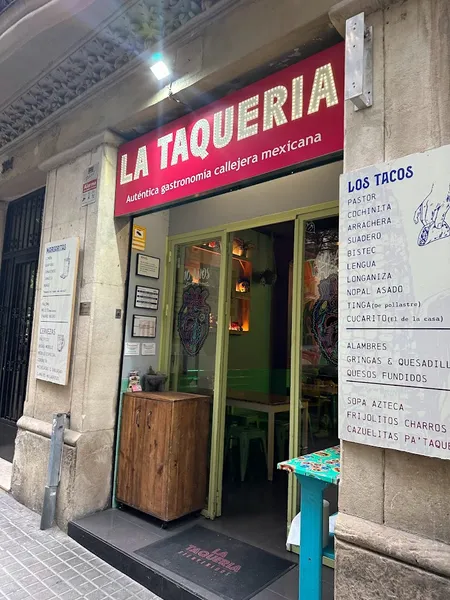 menu 2 of La Taqueria