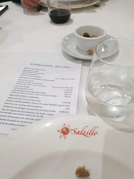 menu 1 of Restaurante Salzillo