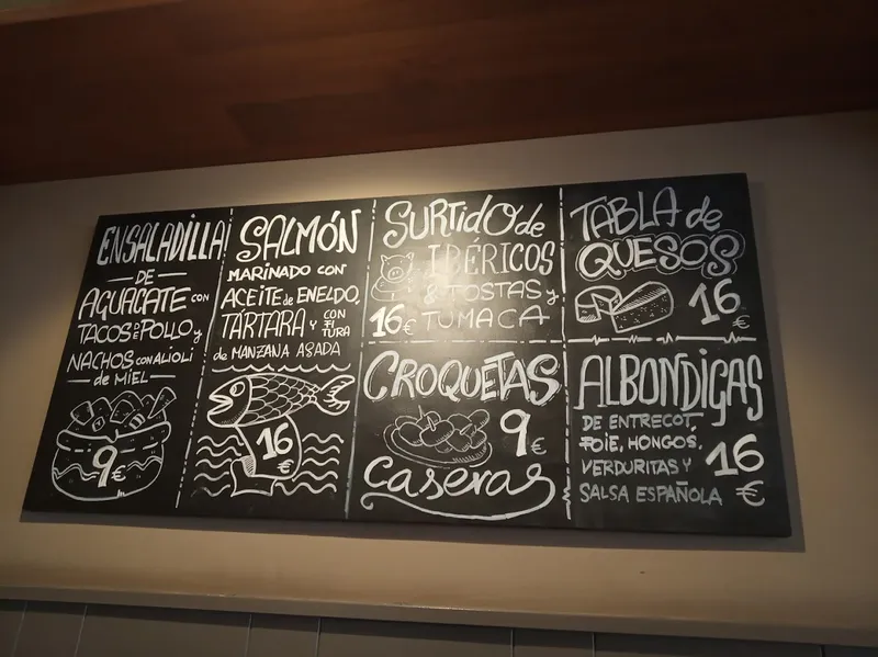 menu 1 of El Figón