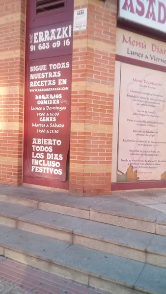 menu 1 of Restaurante Asador Errazki