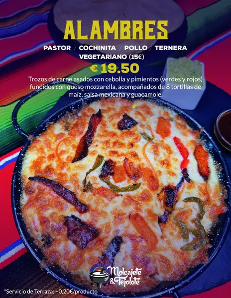 menu 0 of Restaurante Molcajete & Tejolote GETAFE