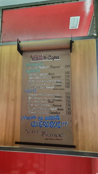menu 0 of Cachivache Taberna Serrano