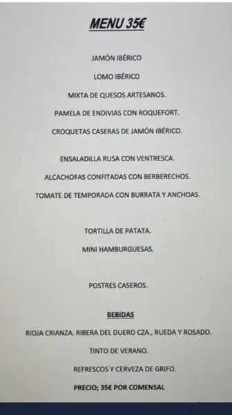 menu 0 of El Enfriador