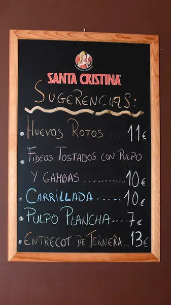 menu 2 of Cafetería Patricia