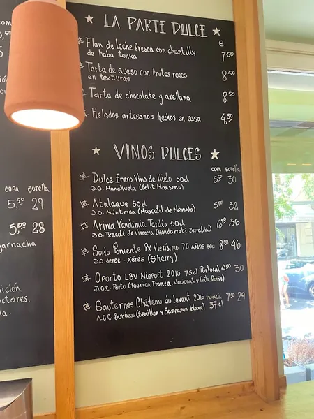 menu 1 of Santerra Restaurante