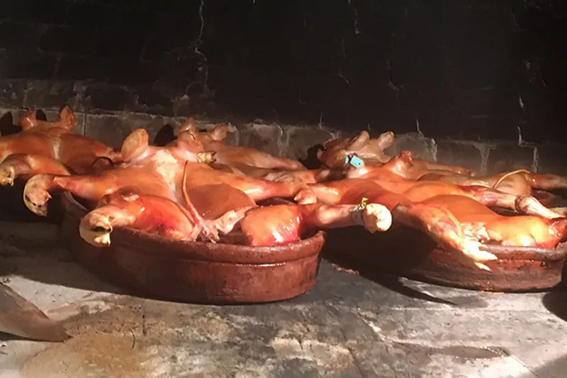 menu 1 of Horno de Juan