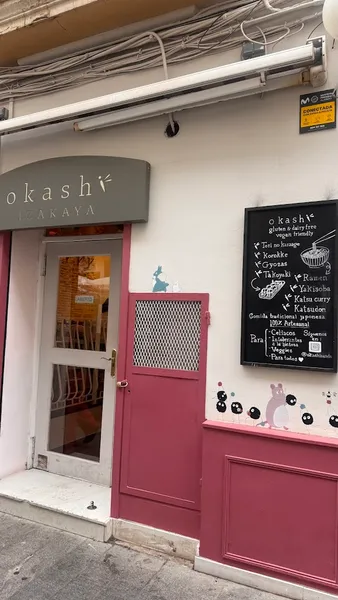 menu 2 of Okashi Valencia