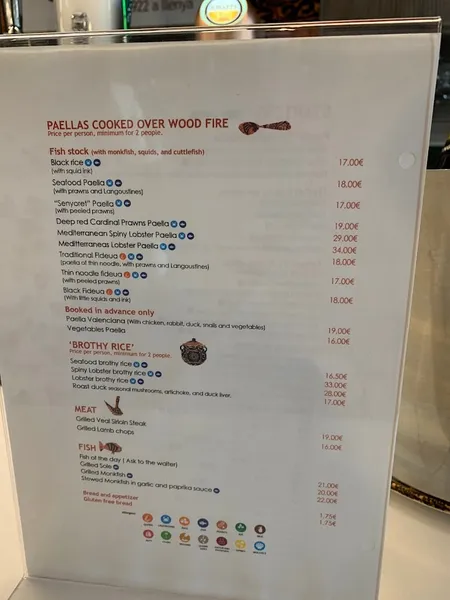 menu 0 of Casa Carmela
