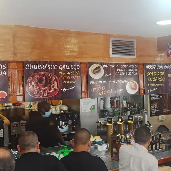 menu 1 of A'Conchiña