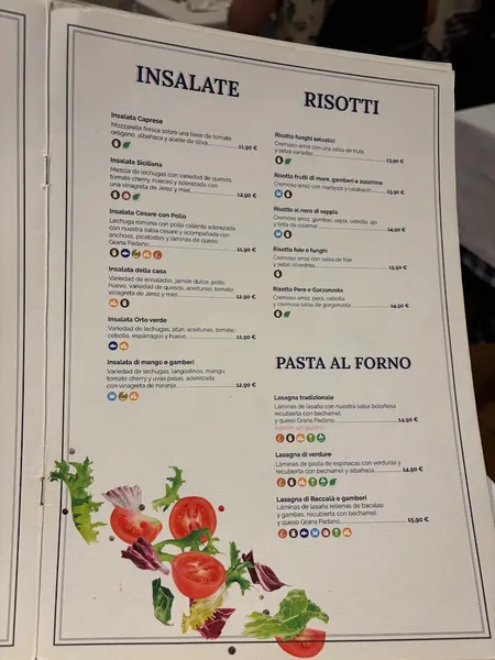 menu 0 of Pasta Nostra Zaragoza
