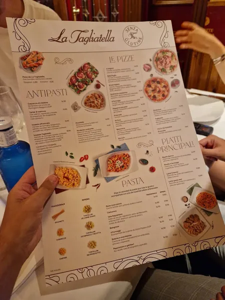 menu 2 of La Tagliatella Senza Glutine (Sin Gluten), Zaragoza
