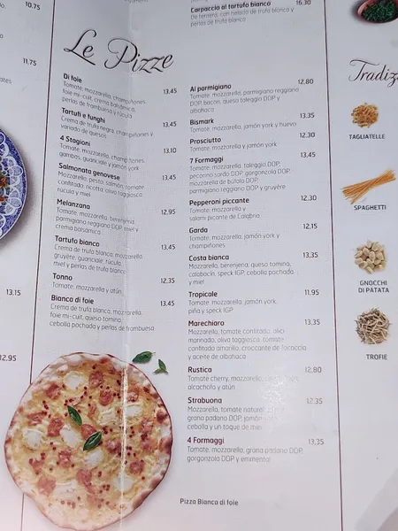menu 1 of Restaurante La Tagliatella | Actur, Zaragoza
