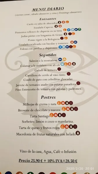 menu 0 of Il Principale