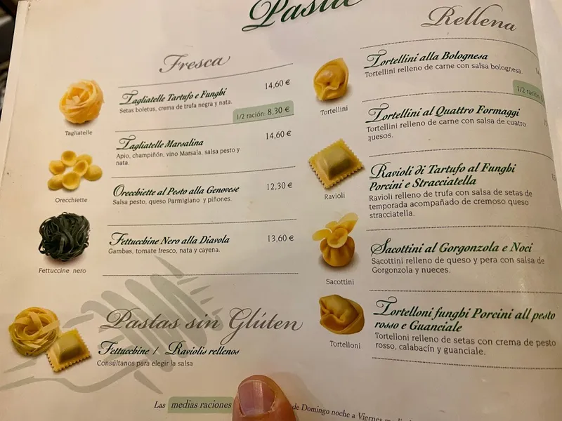 menu 1 of Il Principale