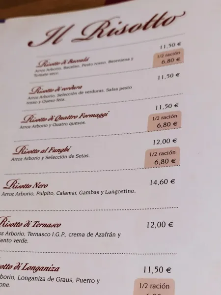 menu 2 of Il Principale
