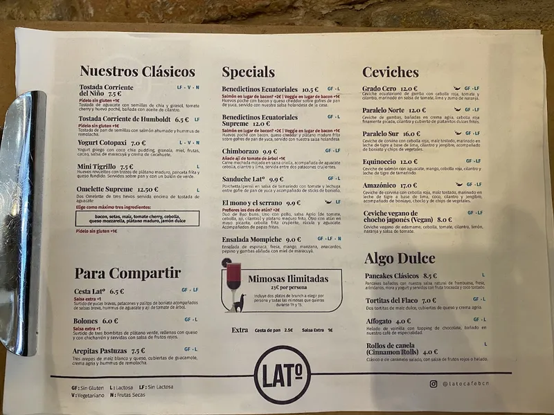 menu 0 of Lato