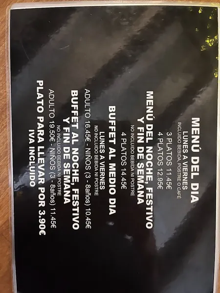 menu 0 of Yamada Sushi
