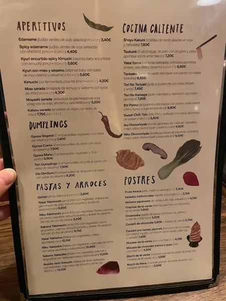 menu 1 of Kibuka Ramen & Izakaya