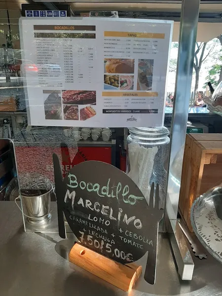 menu 2 of Bar Marcelino