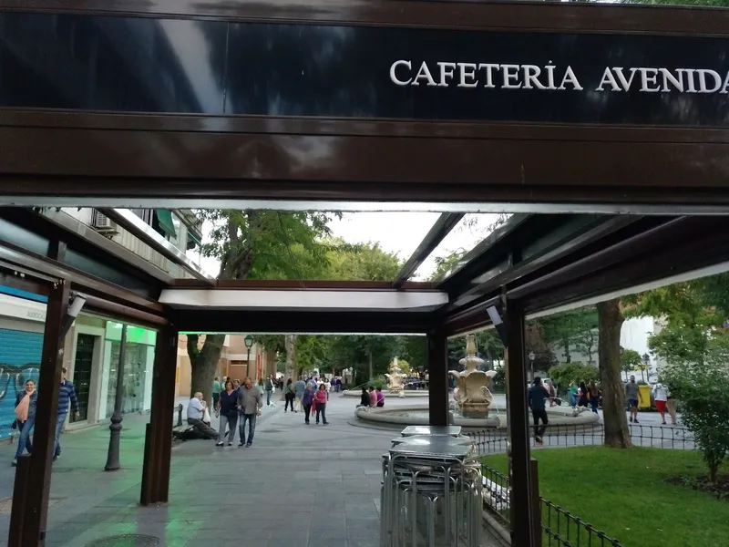 menu 2 of Cafetería Avenida