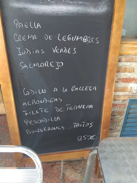 menu 1 of Restaurante El Fogon El Caleyo