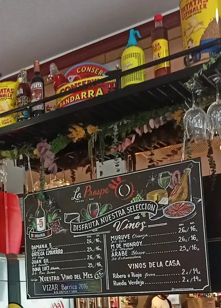 menu 0 of Laprospe terraza-gastrobar