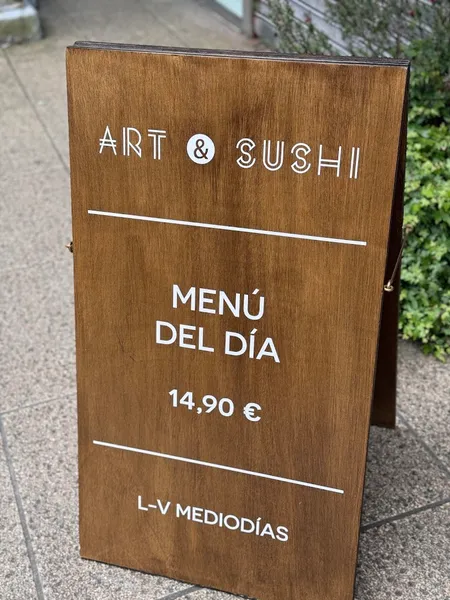 menu 2 of Restaurante Art & Sushi Coruña