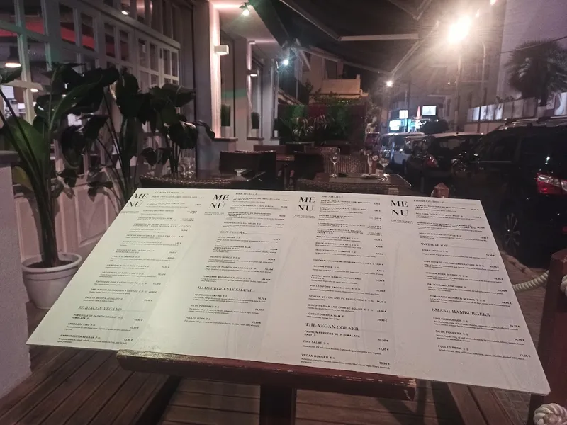 menu 1 of Fins Tapas & Cocktails